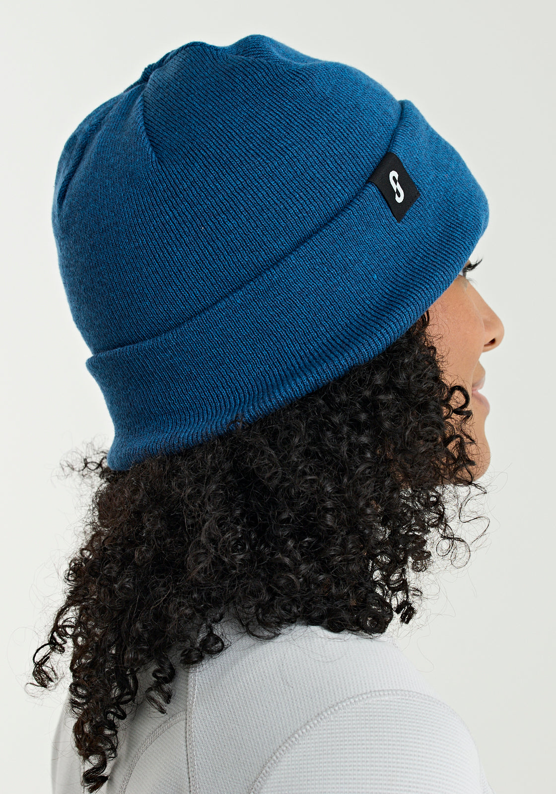 beanie hat blue